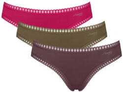 Sloggi chiloți damă sloggi GO Crush Mini C3P MULTIPLE COLOURS 23: M (10219682_M023 M)
