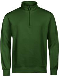 MALFINI Bluză Summit cu fermoar scurt - Verde de sticlă | 2XL (4290617)
