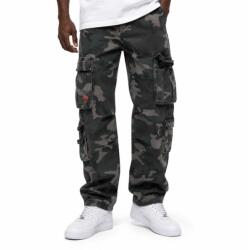 Surplus Nadrág Surplus Airborne Vintage Slimmy Fit Pants Black Camo