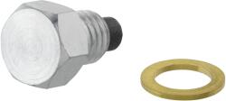 SIP Spareparts SIP Olajbetöltő/olajleeresztő csavar M8x8 mm, hatszögletű, AF 11mm, horganyzott, mágneses SIP Spareparts Motoralkatrészek Motorblokk és rögzítése Olajbetöltő, leeresztő és ellenőrző csavarok
