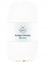  Hobbii Amigo Chunky color 01 fehér fonal 100m 100% akril (638955)