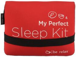 Be relax My Perfect Sleep Kit - Set de călătorie ultraușor Culoare: roșu