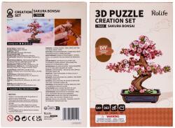 Robotime - Rolife - Sakura bonsai 263 darabos kirakó (TG415)