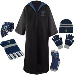 DEPOX Set roba si accesorii Harry Potter, Ravenclaw House, 6 piese, albastru, 6-9 ani (2800) Costum bal mascat copii