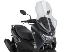 Puig V-Tech Yamaha NMAX 25 (Touring) átlátszó szélvédő Puig Váz, idomok és járműkiegészítők Szélvédők és tartozékaik Szélvédők Motorkerékpár- és robogószélvédők