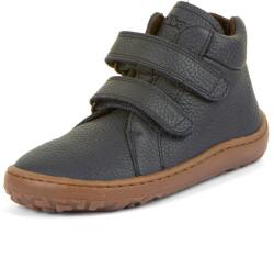 Froddo pantofi barefoot pentru băieți AUTUMN Dark Blue G3110263 | încălțăminte pentru copii cu închidere Velcro | pantofi din piele cu talpă flexibilă - 26
