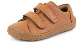 Froddo Tenisi barefoot pentru copii Froddo BAZE COGNAC G3130284-2 | încălțăminte din piele pentru copii, pentru tot anul, cu arici și talpă flexibilă - 31