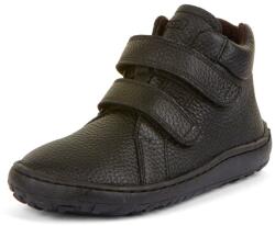 Froddo ghete barefoot pentru copii AUTUMN Black G3110263-10 | încălțăminte pentru copii cu închidere Velcro | pantofi din piele cu talpă flexibilă - 23