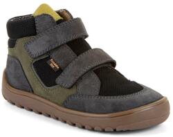 Froddo ghete barefoot pentru copii, până la gleznă, pentru tot anul UP HILL TEX GREY/BLACK G3110281-3 - 32