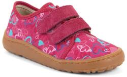 Froddo Tenisi barefoot din pânză pentru fete Froddo CANVAS FUXIA+ G1700440-24 - 36