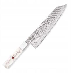 Dellinger Konyhakés Chef/Kiritsuke 220 mm Dellinger kovácsolt fehér hullámos (8595705411647)