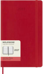 Moleskine Határidőnapló 2027 12 Hónap Napi Puha Piros "l (7540154001)