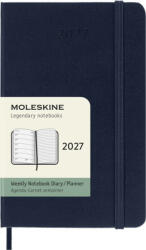Moleskine Határidőnapló 2027 12 Hónap Heti Kemény Zafír Kék "p (7540158006)
