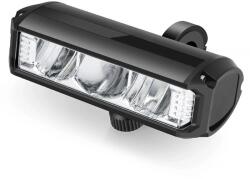  Első kerékpárlámpa, 3x LED, 1200 lm, USB-C, alumínium, akkumulátoros Unknown Egyéb járművek Kerékpározás Kerékpáros kiegészítők Kerékpár-világítás és láthatóság