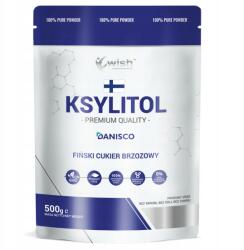 Wish Xilit 100% Finn Nyírfacukor Danisco Természetes Édesítőszer Vege 500 g (5903351711753)