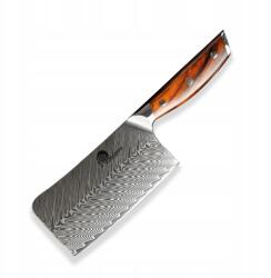 Dellinger Kínai kés (hasító) 165 mm Dellinger rózsafa damaszkuszi (8594195886553)