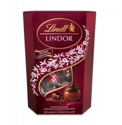 Lindt Praliné Csokoládé Tejcsokoládé Lindt Lindor Double Chocolate 500g