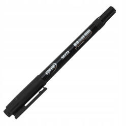 SPREE Marker permanent cu 2 capete SPREE 5822 negru