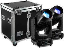 BeamZ Professional NEREID700 Set de 2 movinghead-uri hibrid in cutie de transport, LED alb de 700W, DMX, BeamZ Pro (152.097)