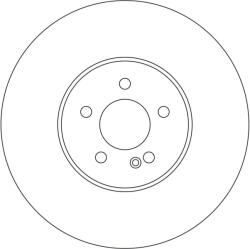 TRW Disc frana TRW DF6642S (DF6642S) - automobilus - 1 374,77 RON