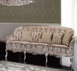 Settimo Canapea clasica 3 locuri Ravello din lemn 215 cm, tapitata, in stil baroc italian (EU429) Canapea
