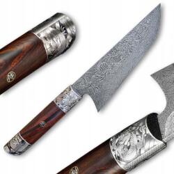 Dellinger Luxus damaszkuszi kés Gyuto 225 mm Dellinger Dragon Sign Engraved Limited (8594195889905)