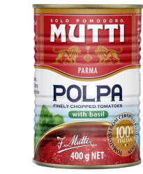 MUTTI Pulpa Rosii Taiate Fin Cu Busuioc Mutti 400g (ART_33420)