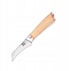 Dellinger Hámozókés 80 mm Sok Olive Sunshine Damascus (8595705402645)
