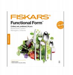 Fiskars Ff Evőeszköz készlet 24 db, 6 személyes, rozsdamentes acél, fényes (1071623)