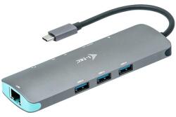 i-tec Usb-c Metal Nano dokkolóállomás 1x Hdmi 4K@ (C31NANODOCKLANPD)