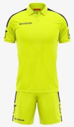 Givova Kit Play mez szett sárga fluo 1904 XL
