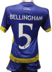 Real Madrid Focimez nadrággal Replika Real M. Bellingham lila-sárga 176