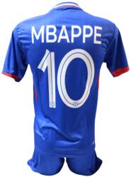 Szi-Zo Focimez nadrággal replika Francia MBappe kék 116-122
