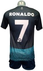 Ronaldo Focimez nadrággal Replika All Nassr Ronaldo sötétkék-türkiz 140