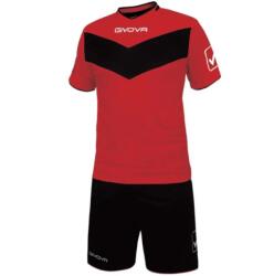 Givova Kit Vittoria mez szett piros-fekete XL