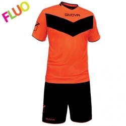 Givova Kit Vittoria mez szett fluo narancs-fekete XL
