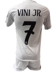 Real Madrid Focimez nadrággal Replika Real M. Vini Jr. fehér-szürke mintás 152
