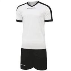 Givova Kit Revolution mez szett fehér-fekete 0310 XXL
