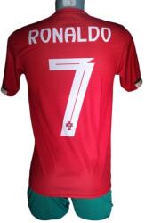 Portugál Focimez nadrággal Replika Portugal piros-zöld Ronaldo 176