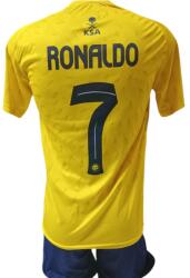 Ronaldo Focimez nadrággal Replika AL Nassr Ronaldo sárga-s. kék 164