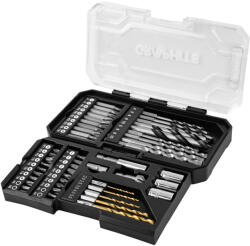GRAPHITE set de burghie și biți, 20 buc (56H613) Burghiu