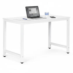 Homelux Birou alb pentru studiu si birou acasa, 120x60 cm, cadru metalic (TH-RD-5)
