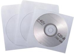  Plic CD, 125 x 125 mm, fereastra, alb, gumat , 90 g/mp (KF1020)