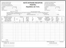  NIR, neplatitor TVA, carnet 100 file, 3 bucati/set (TI8060)