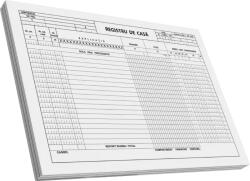  Registru de casa, A4, 100 file, tipat fata, 3 bucati/set (TI17527)