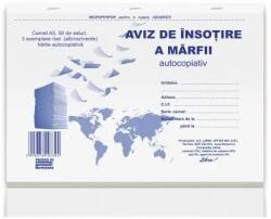  Aviz A5 autocopiativ 3 exemplare cu perfor, 50 set/carnet (TI23012)
