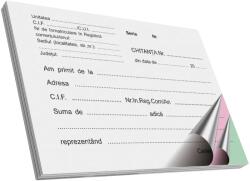  Chitantier autocopiativ, A6, 50 file, 3 exemplare, 3 bucati/set (TI8103) - forit