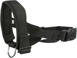 TRIXIE | Muzzle Loop | Neoprénnel párnázott vezető szájszíj - fekete (XL-XXL), 28-38 cm