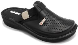 LEON V260 LEON Comfort női bőr klumpa (LEON248-fekete-39)