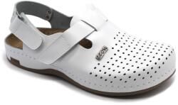 LEON 701 LEON Comfort férfi bőr szandál (LEON28-feher-41)